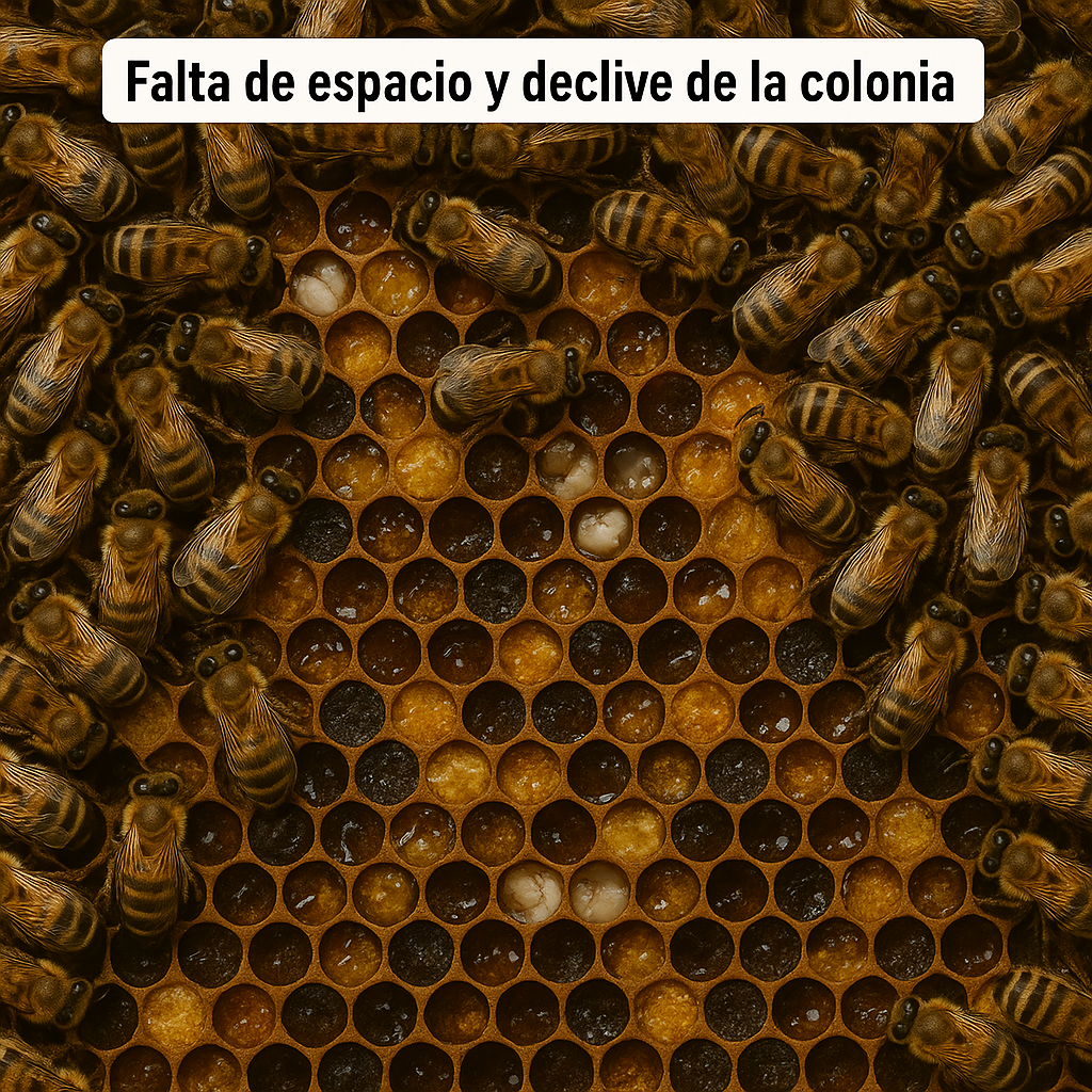 Fase 12: Falta de espacio y declive de la colonia